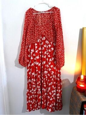 Diane Von Furstenberg x Target plus size maxi dress